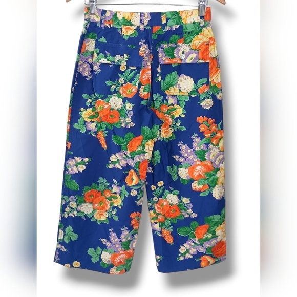 Lauren Ralph Wide Leg Floral Capri - Picture 3 of 5